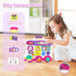 Montessori Busy Board For 1-2 Year Old Girl Gift,Musical Toys For Toddlers 1-3 Year,Educational Fine Motor Baby Toys For 12 18 M