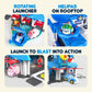Robocar Poli Transforming Headquarters Playset - Rescue Center Race Track for Diecast Cars, Firetruck Station, Ages 1-5, Plastic