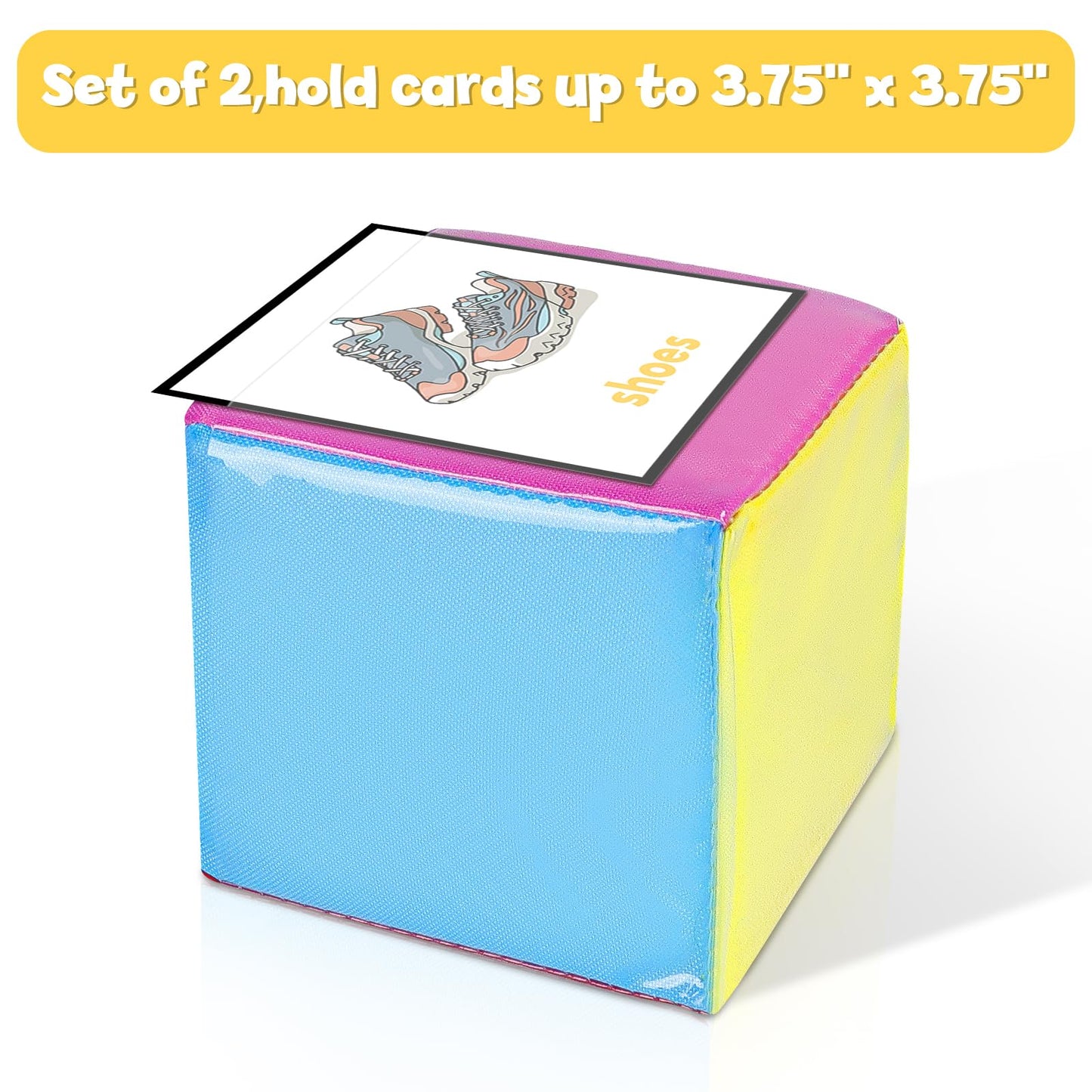 Godery Diy Education Playing Game Dice, Pocket Cubes For Teaching (Set Of 2)