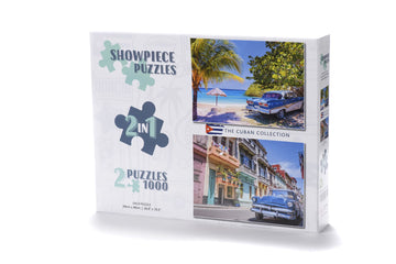 Showpiece Puzzles 2 X 1000 Piece Collection (Cuba)