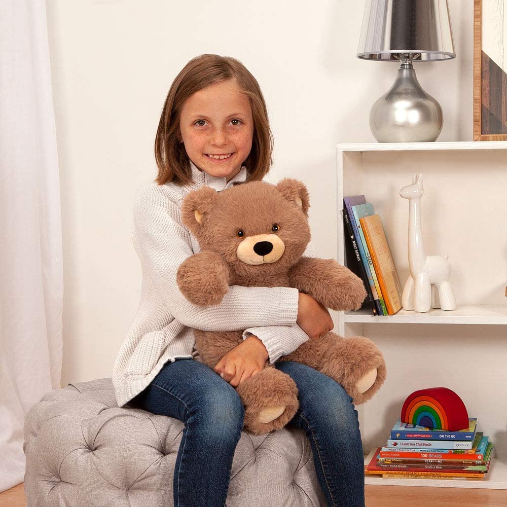 Vermont Teddy Bear Cuddly Soft Brown Bear Stuffed Animal, 18 Inch Plush, Model VTB-23846-AMZ