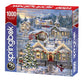 Springbok'S 1000 Piece Jigsaw Puzzle Christmas Village - Made In Usa