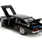 Jada Toys 1970 Dodge Charger Die-Cast Car 1:24 Scale Black Collectible Model for Ages 8+