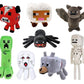 Ovittac Creeper Plush,Baby Pig ,Baby Wolf,Spider,Bat,Skeleton Shooter,Red Bull,Sheepstuffed Animals Toys,Great Gift For Children