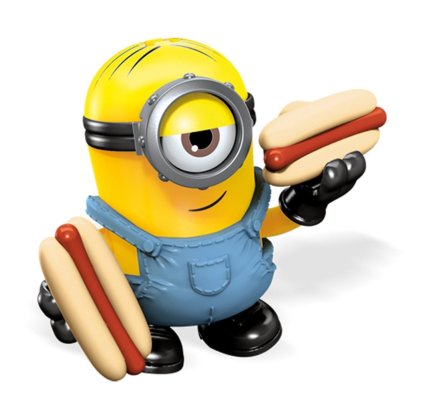 Minions Toys Mega Bloks Flying Hot Dogs - Medium Plastic Model CNF51