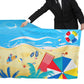 Beach Theme Party Supplies Summer Pool Disposable Tablecloth Plastic Waterproof Table Cover for Hawaiian Party Birthday Decorati
