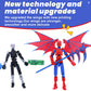 MIGESS Titan 13 Robot Action Figure,Dummy 13,Articulated Robot with Demon Wings, 3D Printed robo 13 Action Figure Articulated (R