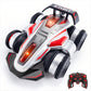 YEMIAI RC Stunt Car Drift Deformation Car, 360-Degree Rotating Transforming RC Cars, with Lighting and Music Toys for Birthday G