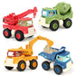 Olbyefly Construction Toys for 2 3 4 5 Years Old Boys Girls Kids Toddlers, Sandbox Excavator Toy Construction Truck Toys Vehicle