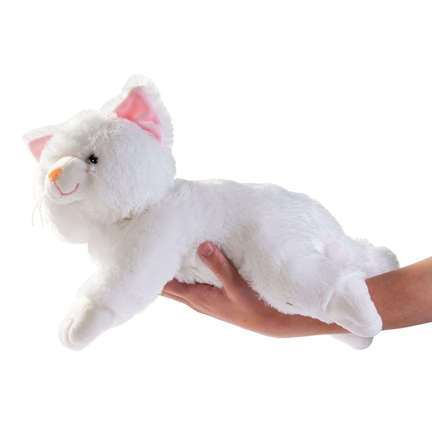 Prextex Plush Cat Toys Stuffed Animal W/ 3 Cats Baby Stuffed Animals - Big Cat Zippers 3 Little Plush Baby Kittens - Cat Plush T