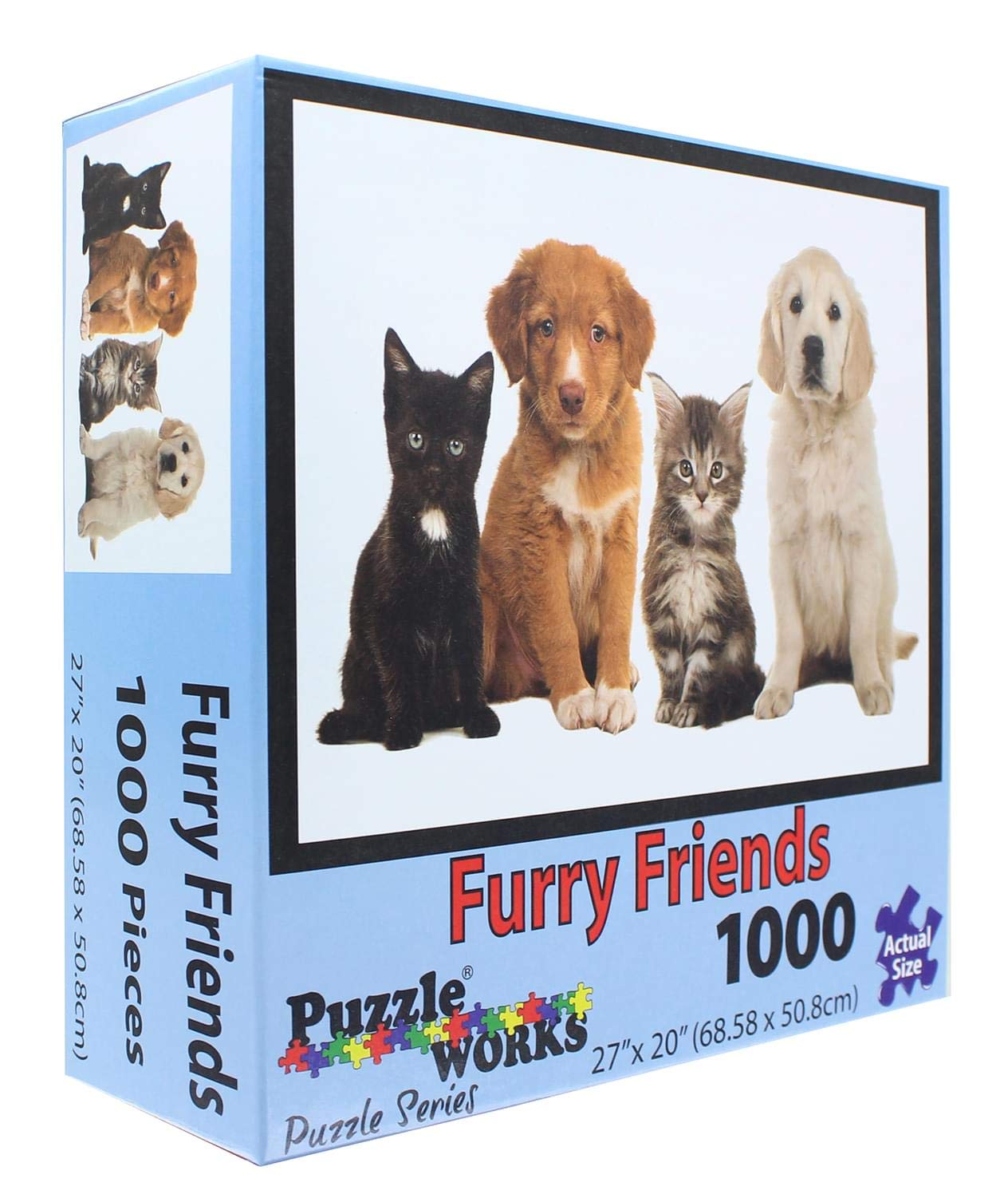 Furry Friends Puzzle 1000 Pieces 27' X 20' Inches