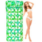 Pool Float For Adult, Leaf Pool Floats, Adult Pool Rafts,Air Sofa Floating Chair Bed,Lying On It Your Whole Body Is Submerged In Water,Great For Chilling In The Pool (Green)