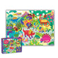 Mudpuppy Pizzasaurus - 60 Piece Scratch & Sniff Puzzle with Colorful and Fun Illustrations of Pizza Themed Dinosaurs and Scented