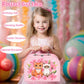 Lajeje Cat Tea Party Set for Little Girls - 19pcs Pretend Play Toy, Birthday Gift for Toddlers Ages 3 4 5 6 Year Old, Includes K