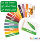 Spanish Flash Cards For Kids & Toddlers - 101 Cards - 202 Sides - Learn With Me - Objects, Numbers & Play Games - Great Value, Fun Learning And Educational Flashcards