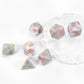 Role Playing Dice Set - 16mm Polyhedral DND Dice in Mixed Colors (Red, Dark Green, Light Green) - Perfect for Dungeons and Drago
