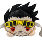 Mochibi 6" Shota Aizawa Quirk Activated Plush Toy - Soft, Collectable, Multi-Color, Officially Licensed, Model MHAM37