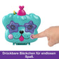 Polly Pocket Compact Playset - Doggy Birthday Bash with 2 Micro Dolls, Multicolor, Travel Toy with Accessories, Model HKV30