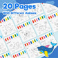 Zmlm Paint With Water Books For Kids - Easter Basket Stuffers Mess Free Coloring Activity For Toddlers - Arts & Crafts Gifts Toys For Valentines Birthday Christmas Boy Girls Ages 4 5 6 7 8(Sea)
