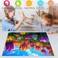 Huadada Jigsaw Puzzles For Adults 1000 Piece Jigsaw Puzzles For Adults Challenging Game Puzzles With Letters On Back(Flower)