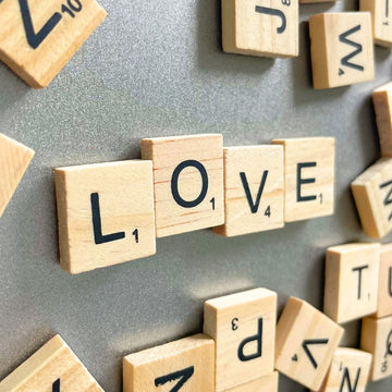 Yj Premiums 200 Pc Wood Magnetic Letter Tiles Magnets Big Large Square Wooden Alphabet Letters Tile Magnet Pieces For Fridge Ref