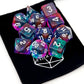 Haxtec 11 Piece DND Dice Set Extra D6 D20 Purple Blue Polyhedral D&D 5e Dice for Roleplaying Dice Games Compatible with Dungeons