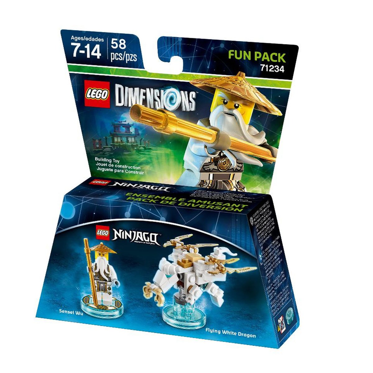 Ninjago Sensei Wu Fun Pack - Lego Dimensions