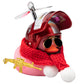 Wonuu Rubber Duck Car Ornaments Pink Duck Car Dashboard Decorations Set With Propeller Helmet, Sunglasses, And Gold Chain. (V-Snowflake-Pink)