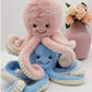 My Super Star Octopus Stuffed Animals, Octopus Plush Toys For Kids Girls Boys Friends Family Birthday Xmas Gift Present Sea Critters (Blue, Medium (15.7''))