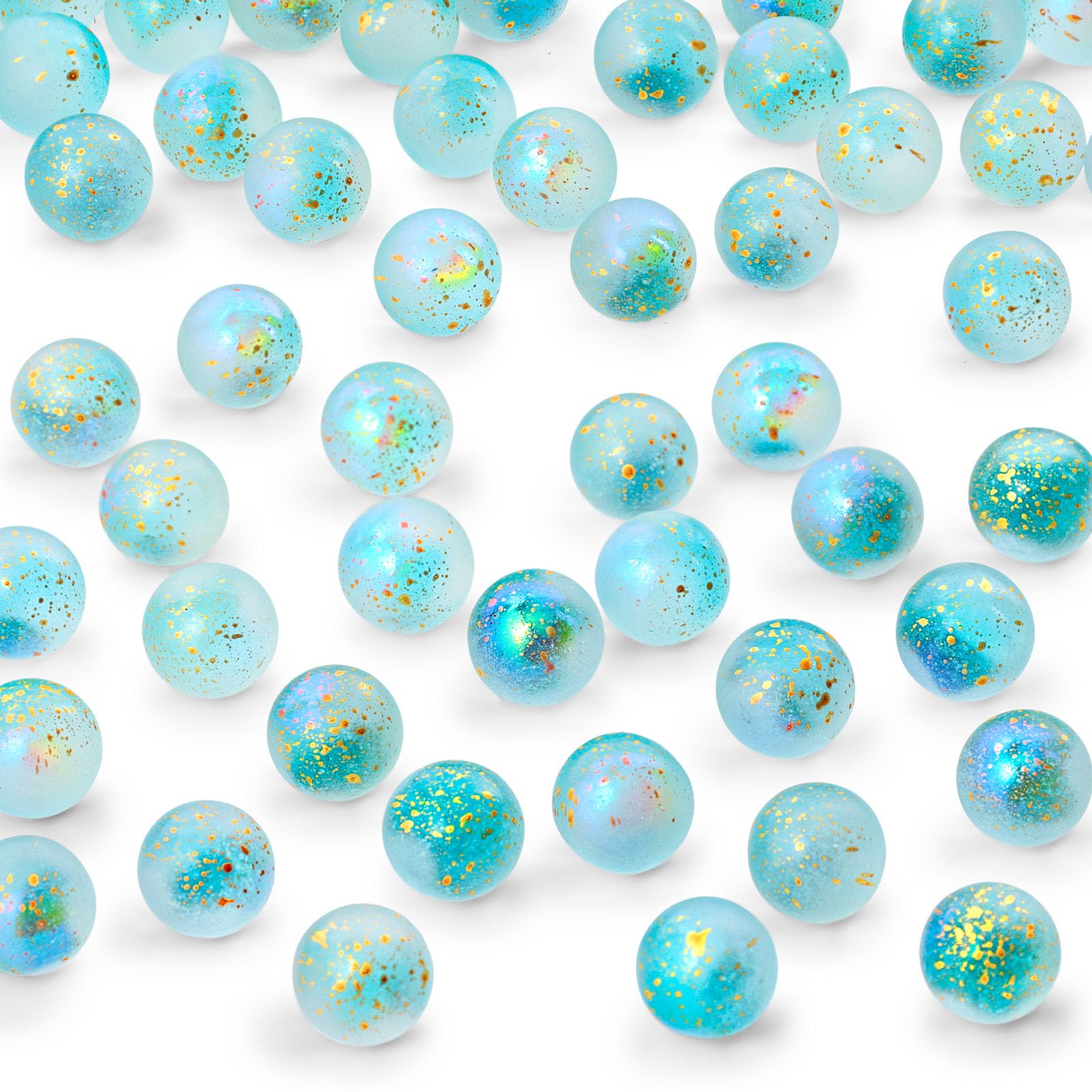 Poplay 120Pcs Glass Marbles Bulk, For Kids Marble Run Games, Vase Fillers, Pink