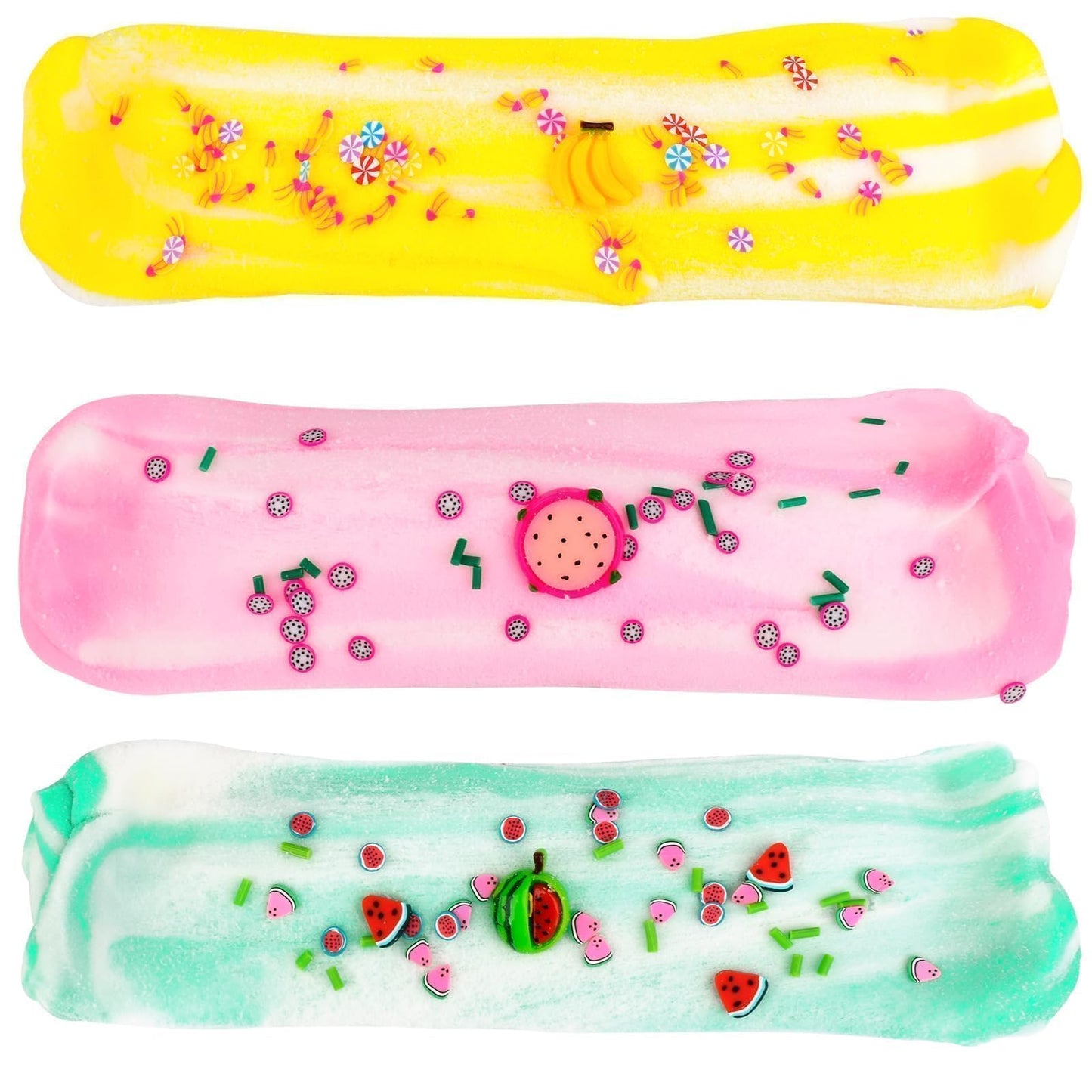 ZHNEHAOKAN Cloud Slime 15-Pack - Colorful Scented Soft Non-Sticky Slime for Kids, Perfect Valentine’s Day Party Favors and Goodie Bag Stuffers