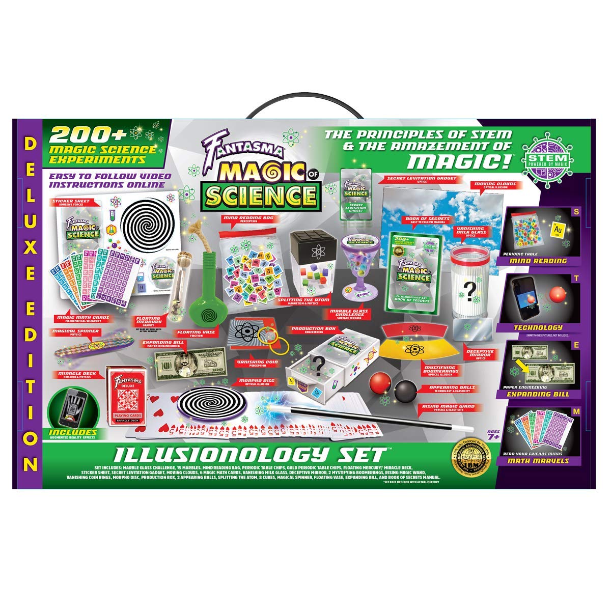 Fantasma Magic Of Science Stem Based Illusionology Magic Set | 200+ Experiments