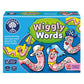 Orchard Toys Wiggly Words Spelling Board Game Fun&Educational Family Game For Word Building,Party Gift For Kids Age 6+ Years,Mul