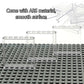 Zhx 30Pcs Clear Transparent Window House Building Brick Toy Classic Flat Plates Pieces And Parts Block Compatible With Major Brands (White)