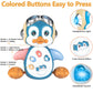 Haptime Penguin Crawling Toys For 1 + Year Old Boy Girl, Tummy Time Toys, Musical And Light Up Toys For Encouraging Crawling, Baby Toys 18+ Months, Christmas Birthday Gift