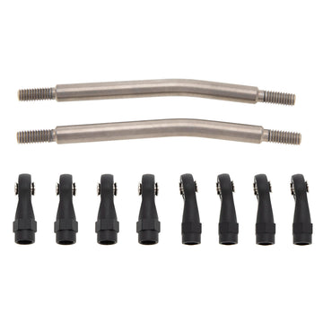 MEUS RACING 1/10 Links Titanium Chassis Links Kit for Traxxas TRX4 Axial SCX10 Tamiya CCO1 Redcat Gen8 1/10 RC Crawler (75mm)
