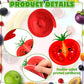 Syhood 30 Pack Hey One bear Fruit Birthday Party Decoration Dancing Fruit Hanging Swirls Fruit and Vegetable Ceiling Streamer Su