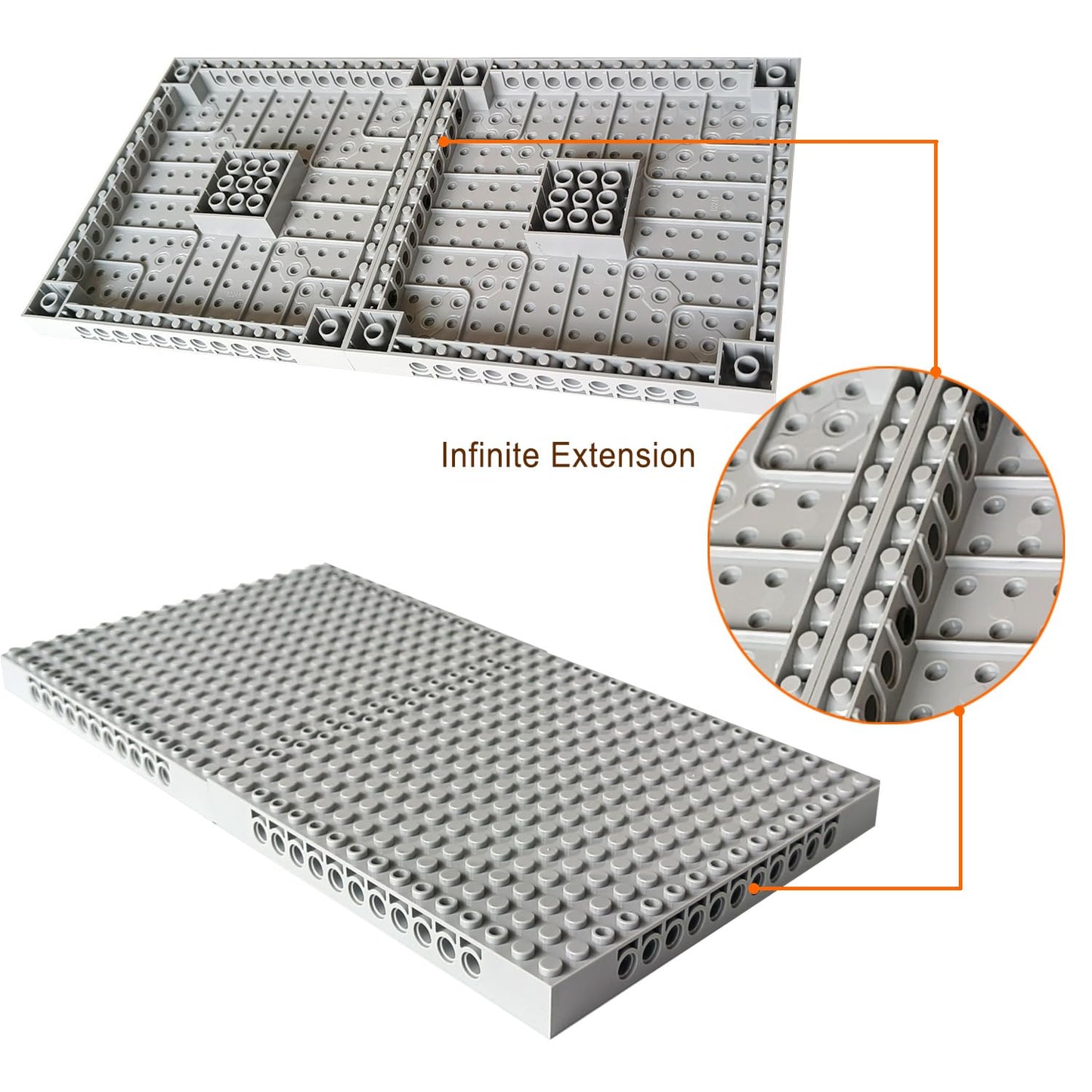4Pcs Brick 16X16 Classic Baseplate Building Plates For Building Bricks 65803 You Can Freely Put Together Variousbackground Board