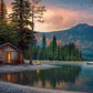 Buffalo Games 500 Piece Jigsaw Puzzle - Lakeside Heaven - Large Multicolor - Model 37011 - Perfect for Game Nights