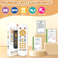 Orzbow Baby Remote Control Toy For 6 Months+ With Music, Tv Remote Toy With Realistic Light And Sound - English, French And Spanish For Infant Play Remote Musical Toys, Bpa Free, White