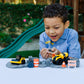 Cat Construction Toys, Dig N' Build Concrete Playset With 10 Oz Of Compound, 2 Little Machine Vehicles, Ages 3+