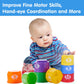 Wanonoo Stacking Cups Baby Toy Set, Stacking Toys For Toddlers 1-3 Stackable Blocks Nesting Game Montessori Developmental Toys B