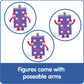Hand2Mind Numberblocks Friends Six To Ten, Action Figure Set, Toy Figures, Small Figurines For Kids, Counting Blocks, Numbers For Toddlers, Math Toys, Kids Birthday Gifts, Easter Basket Stuffers