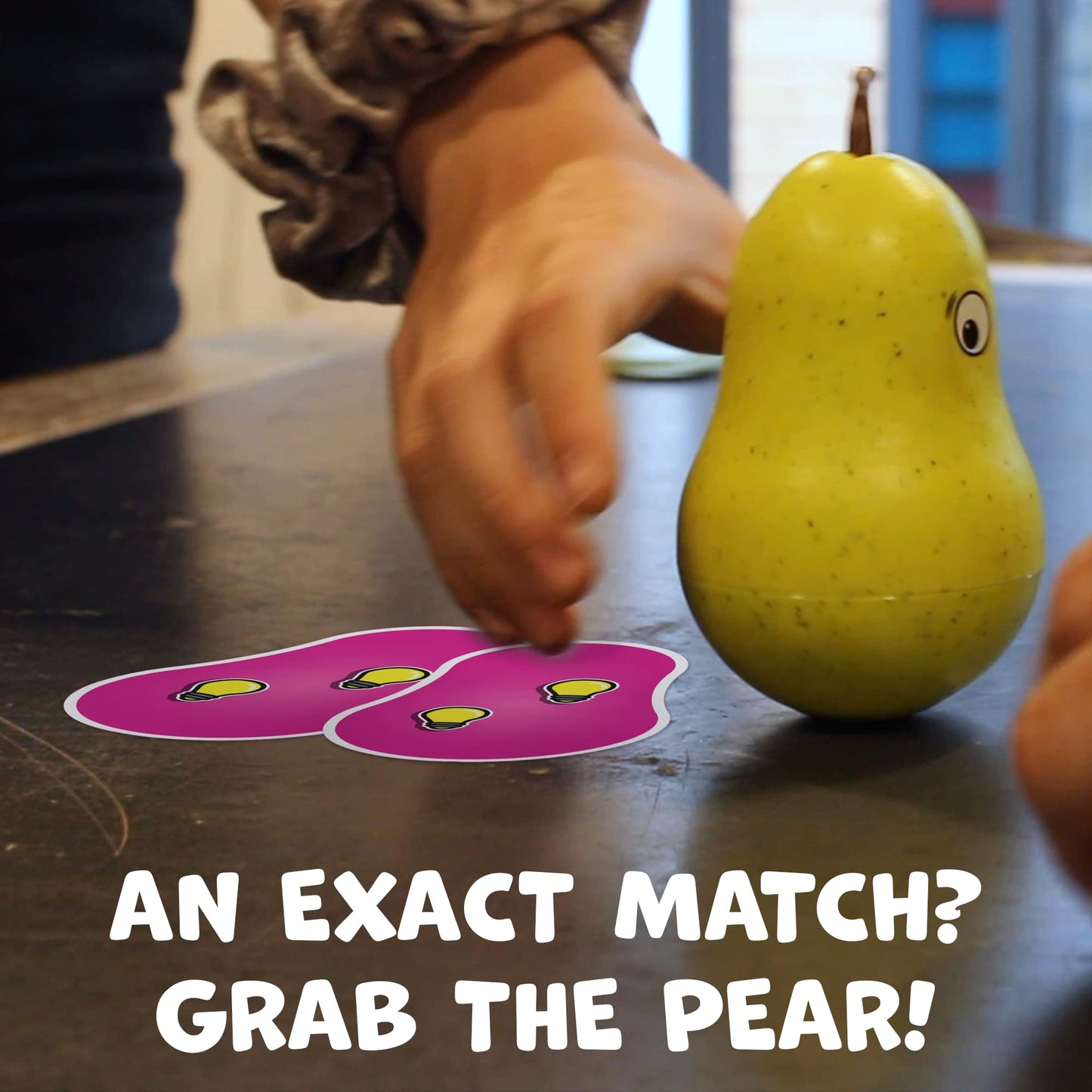 Blue Orange Games Pear Shaped Card Game - Family or mature-themed Speed Matching Party Game for 1 to 8 Players. Recommended for Ages 7 & Up.