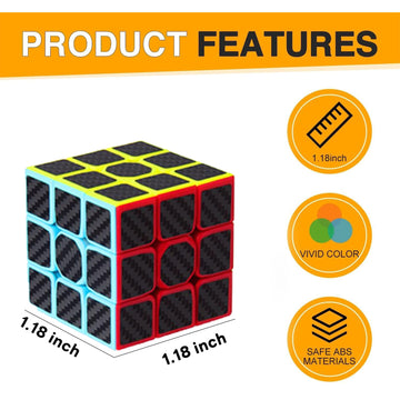 Generic 24 Pack 3Cm Mini Cube,Magic Puzzles, Puzzle Boxes,Magic Cube,Stress Relief Toys, Kids' Handheld Games Party Favors,Birth