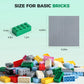 2x4 Bricks 500 Piece Classic Building Bricks and 1 Gray Baseplate  2x4 Bricks Bulk Creative Building Toys  Blocks Bulk for Kids Ages 6+  8 Colors