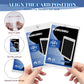 50 Pcs 75 Pt Acrylic Magnetic Card Holders One Touch Card Holder Clear Card Protectors Hard Plastic Magnetic Card Case for Sports Baseball Trading Card Storing Displaying(2.5 x 3.54 Inch)