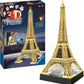 Ravensburger Eiffel Tower - Night Edition | 216-Piece 3D Jigsaw Puzzle For Kids And Adults | Precision Fit With Easy-Click Technology | Displayable & Durable Model | Over A Century Of Quality