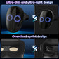 Aiglun Led Face Transforming Mask With Gesture Control Fun For Kids And Adults - Cool Stuff Halloween Cosplay And Christmas Part