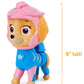 Swimways Paw Patrol Skye Floatin' Figures, Swimming Pool Accessories & Kids Pool Toys, Paw Patrol Party Supplies & Water Toys Fo